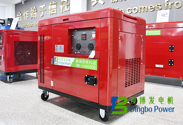 8kW静音广西顶博发电机组制造1